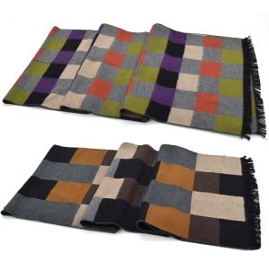 Jacquard klassisch warmen gebürstet Seidenschal für Männer