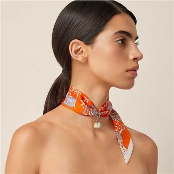 Seiden-Foulard-Halstuch