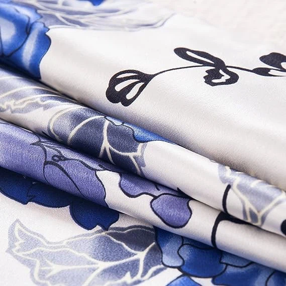Custom Silk Satin Pillowcase With Digital Print